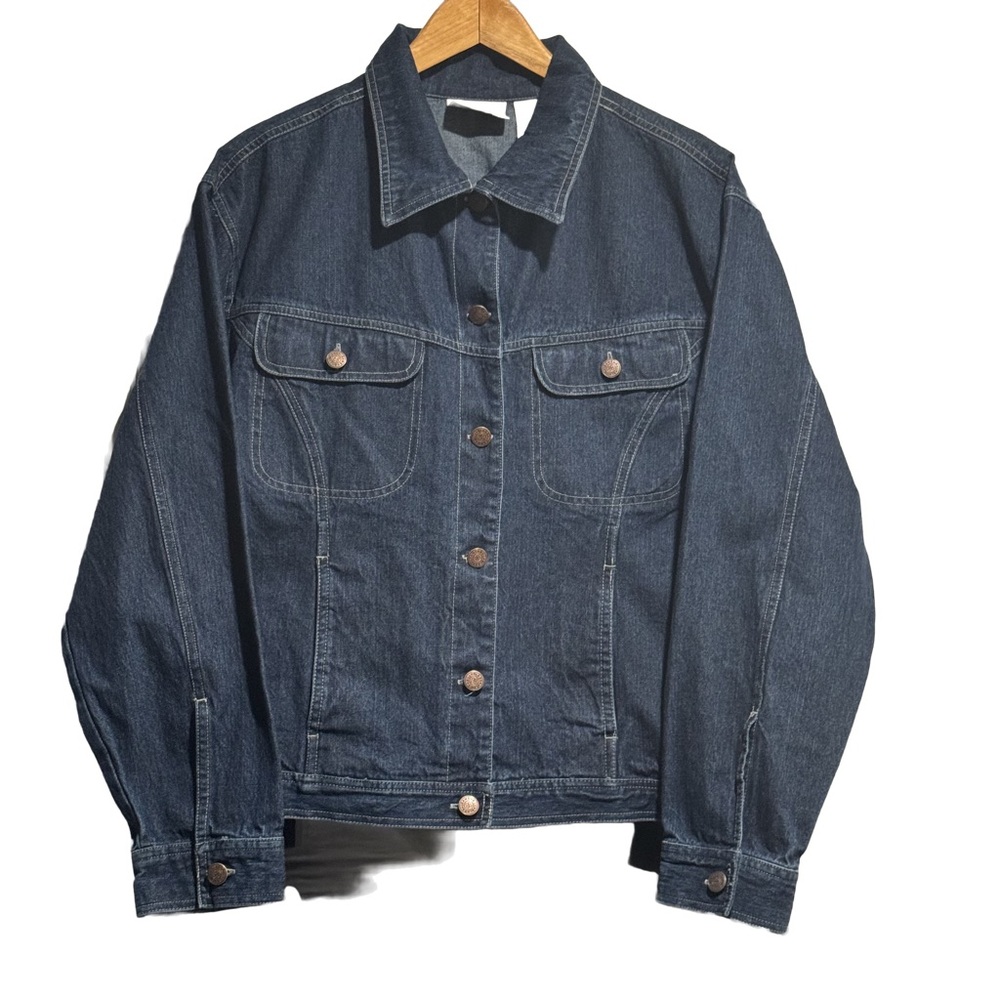 Vintage Bill Blass Women’s Denim Jean Jacket – Size 1X